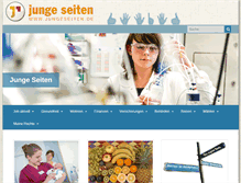 Tablet Screenshot of jungeseiten.de